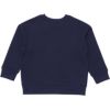 ベビー服 男の子 電車 ロゴ刺? 裏毛トレーナー ネイビー(06) 背面