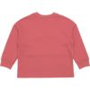 ベビー服 男の子 恐竜ワッペン ポケットつき 裏毛トレーナー オレンジ(07) 背面