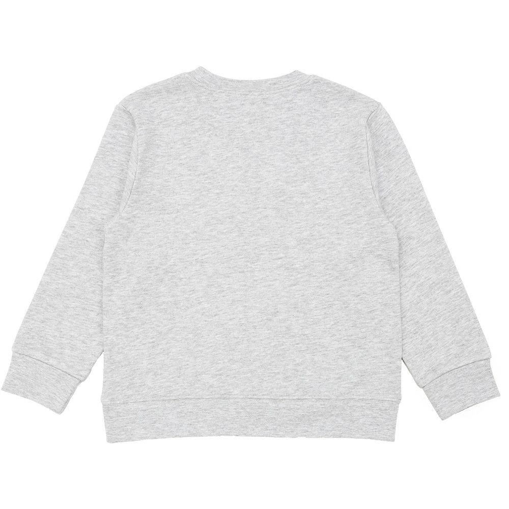 ベビー服 男の子 レーシングカー刺繍 裏毛トレーナー 杢ｸﾞﾚｰ(92) 背面