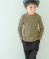 子供服 男の子 子ども服 こども キッズ ストレッチツイル ウエストゴム ポケットマチつき テーパードパンツ ブラック(00) モデル画像2