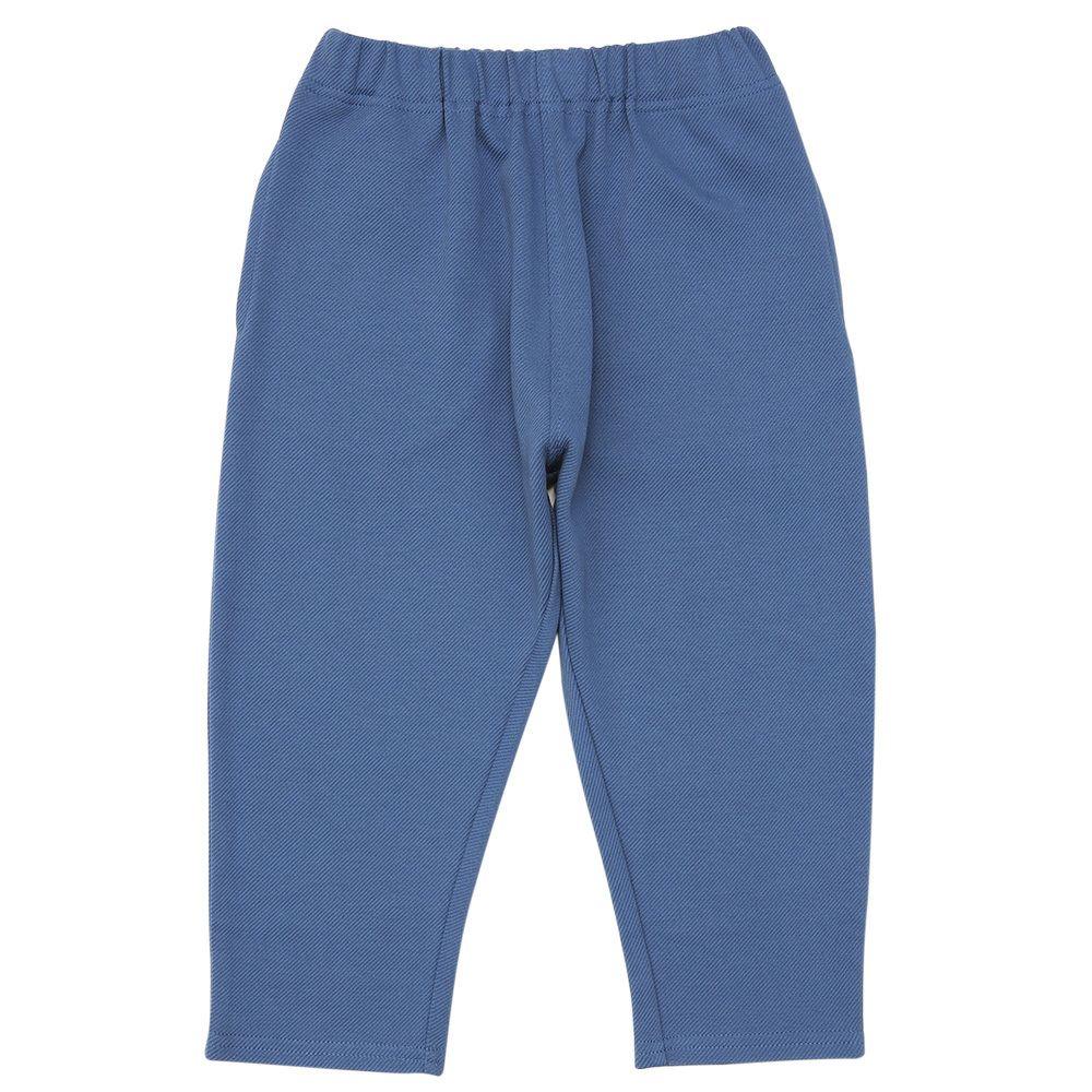 ベビー服 男の子 ニットツイル フルレングスパンツ ブルー(61) 正面