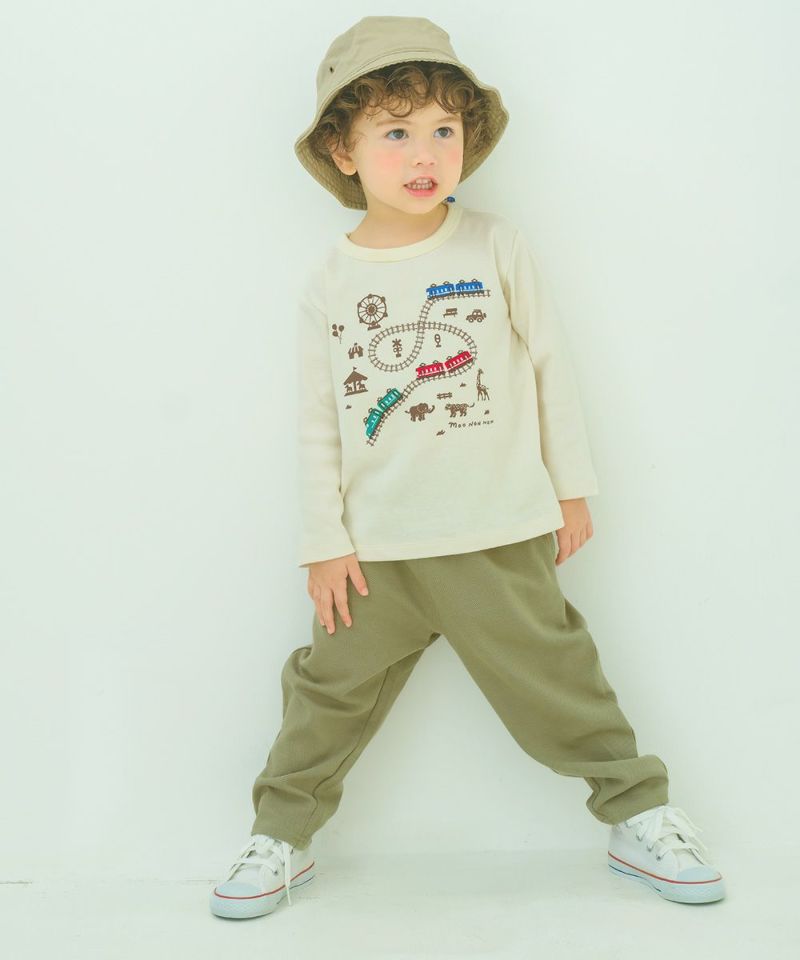 ニットツイル フルレングスパンツ｜ベビー・子供服 通販 moononnon