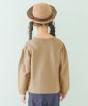 ベビー服 女の子 うさぎモチーフつきケーキ刺繍 裏毛トレーナー ベージュ(51) モデル画像13