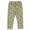 ベビー服 男の子 オリジナル恐竜プリント レギンスパンツ カーキ(82) 正面