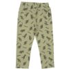 ベビー服 男の子 オリジナル恐竜プリント レギンスパンツ カーキ(82) 背面