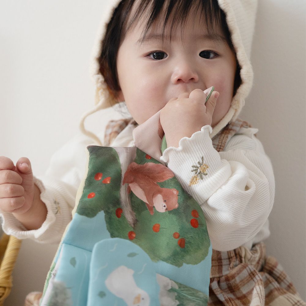 ぬのえほん こぐまくんの焼きたてパン　cocory friends 13