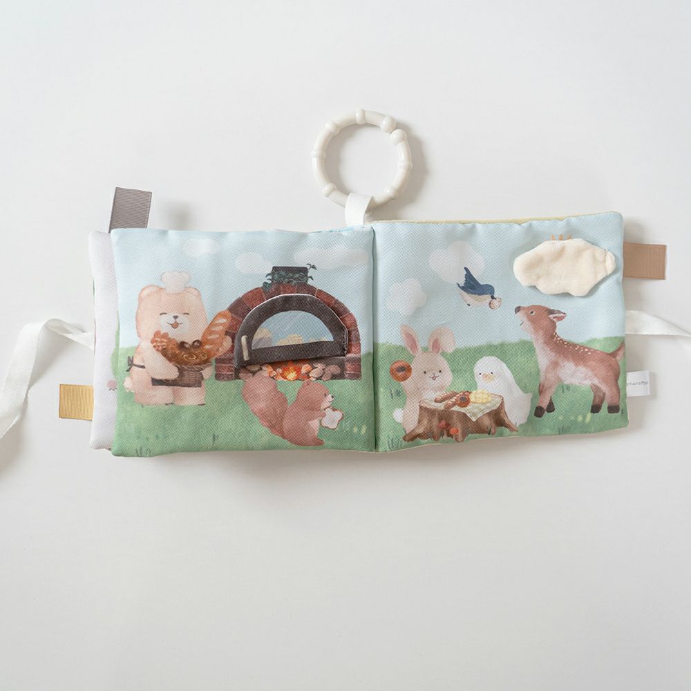 ぬのえほん こぐまくんの焼きたてパン　cocory friends 18