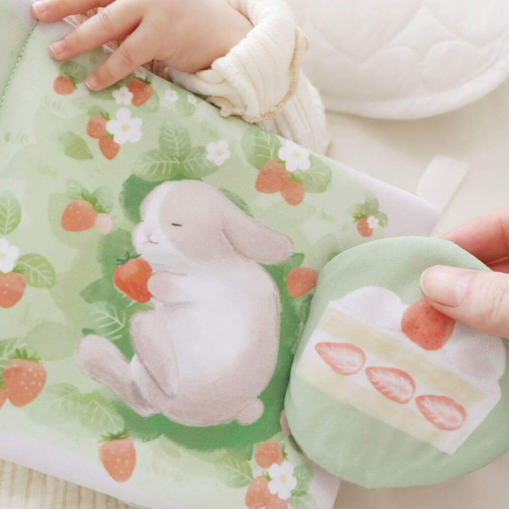 ぬのえほん うさぎたちのお茶会　cocory friends 11