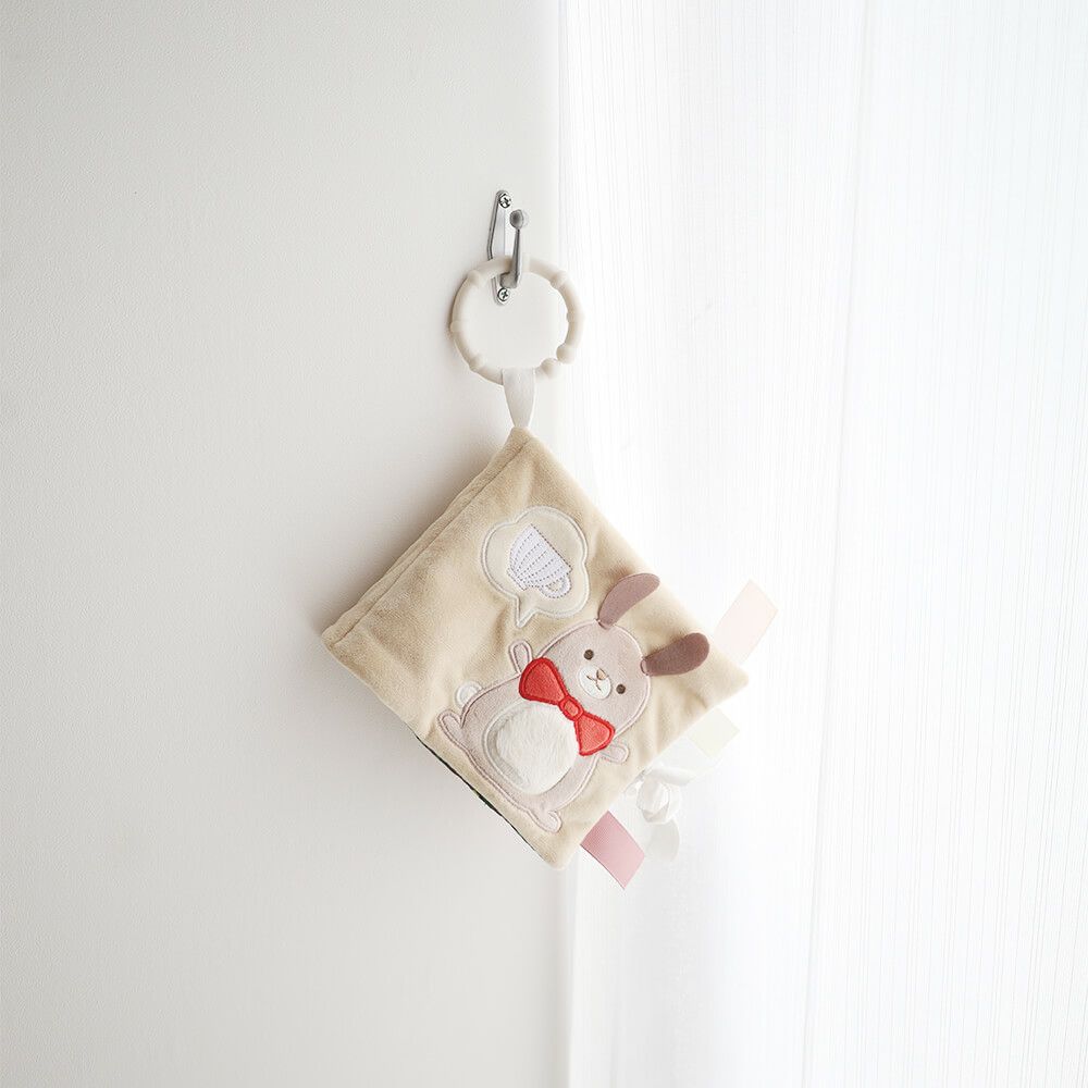 ぬのえほん うさぎたちのお茶会　cocory friends 16