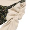 ベビー服 女の子 花柄リボンキャミソール 重ね着風デザインTシャツ ネイビー(06) デザインポイント2