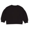子供服 女の子 チェリー刺繍 ドロップ袖 裏毛トレーナー ブラック(00) 背面