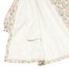 ベビー服 女の子 花柄 ボタン開き ワンピース アイボリー(12) デザインポイント2